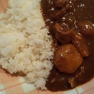 牛すじカレー（圧力鍋使用）